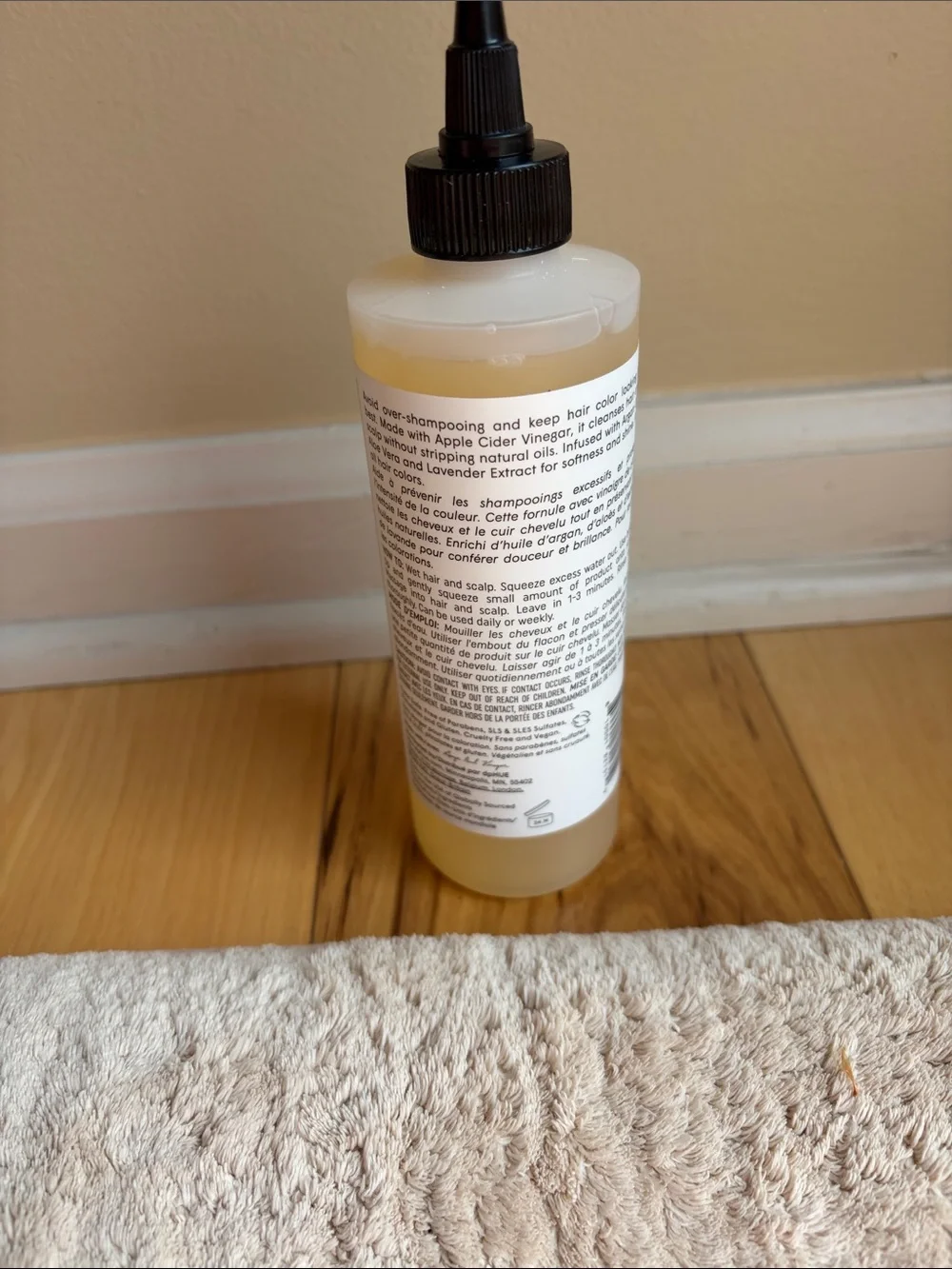 dpHUE ACV Apple Cider Vinegar Hair Rinse - White